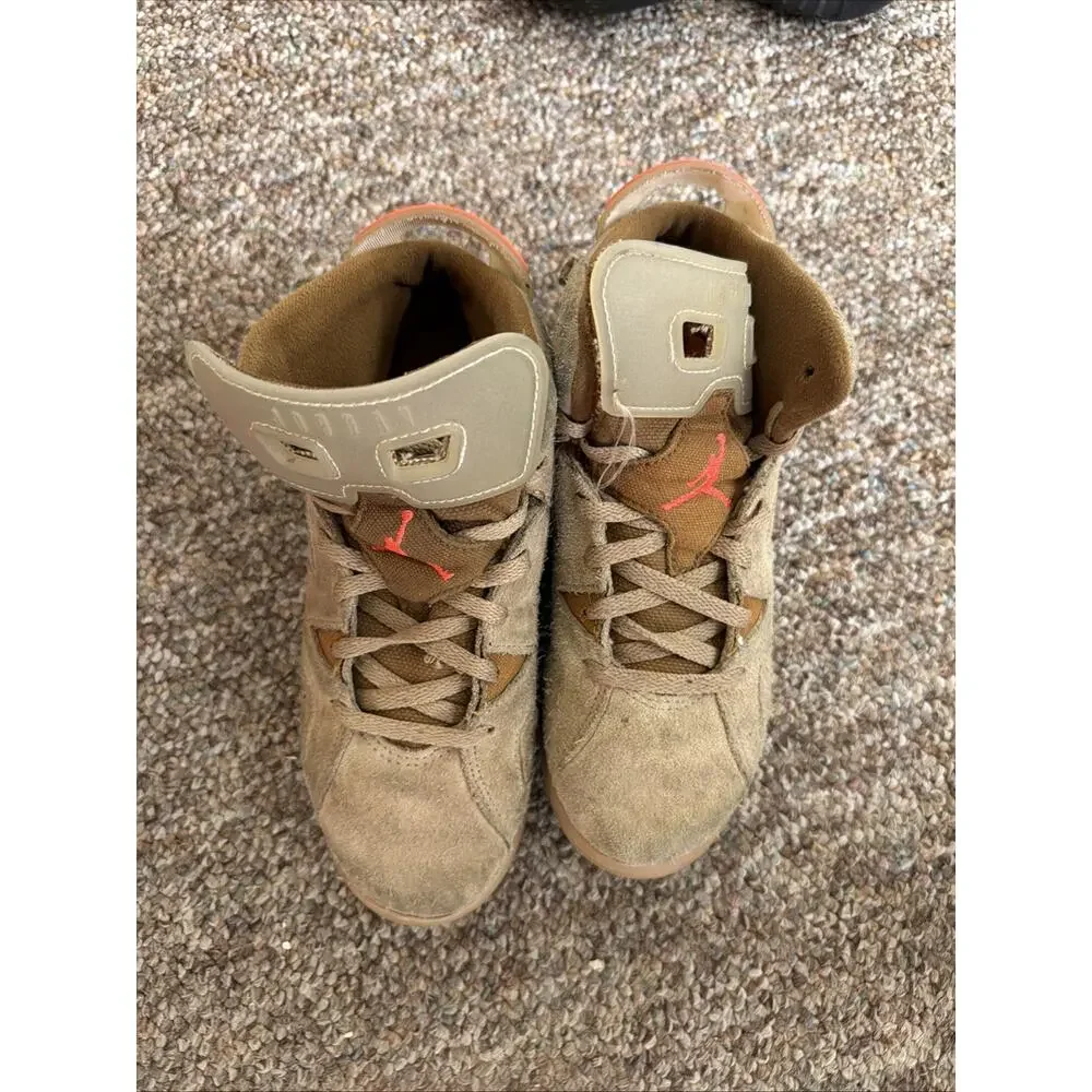 Size 3 (PS) - Jordan 6 Retro x Travis Scott Mid British Khaki BB